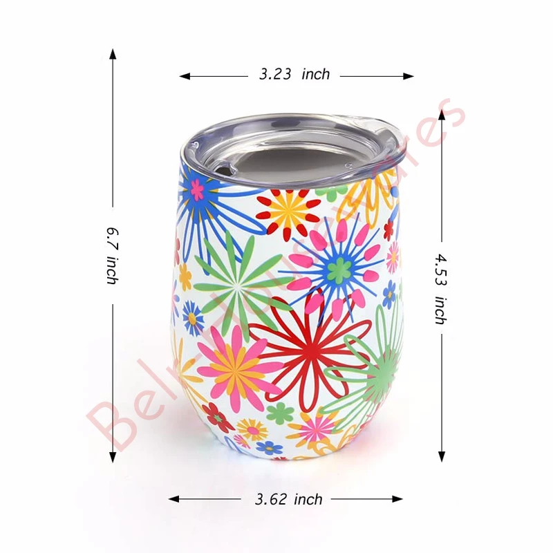 Swig кружки винного цвета Termos Tumber кружка из нержавеющей стали Термос Stemless 9oz с крышками
