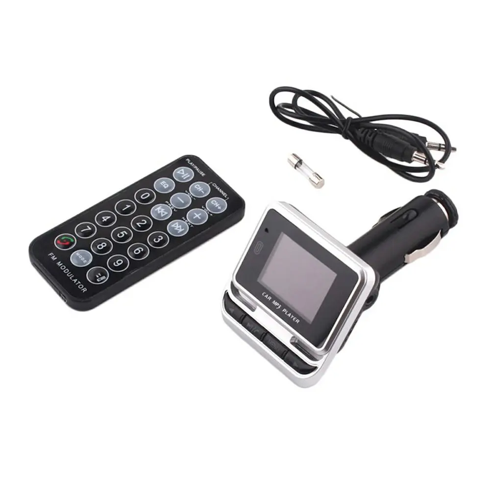 

Car Wireless Hands-free Music MP3 Player Dual USB Car Charger FM Transmitter