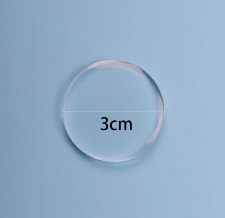 

1000pcs Silicone Transparent Round Dot Eyelashes Extension Grafting Lashes Pad Pallet Stand Holder