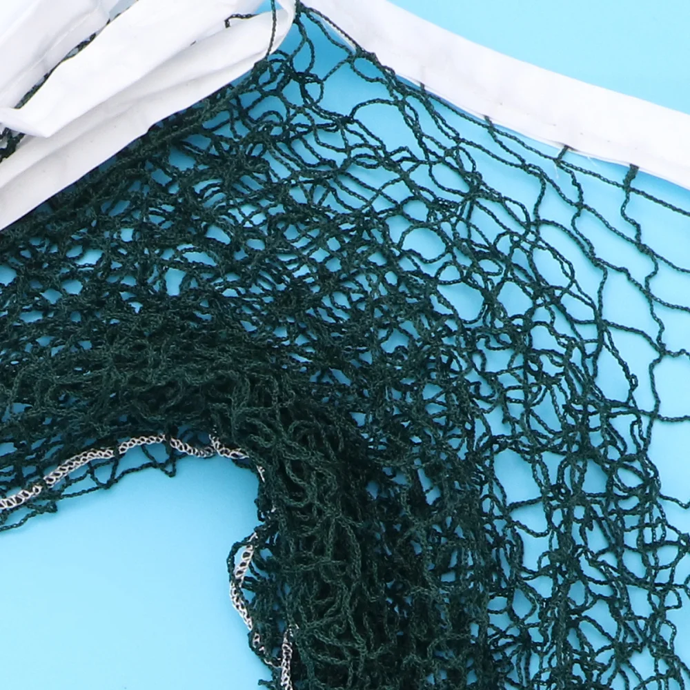 

780x62cm Portable Professional Badminton Net Training Standard Nylon Rope Braided Badminton Net (Dark Blue)