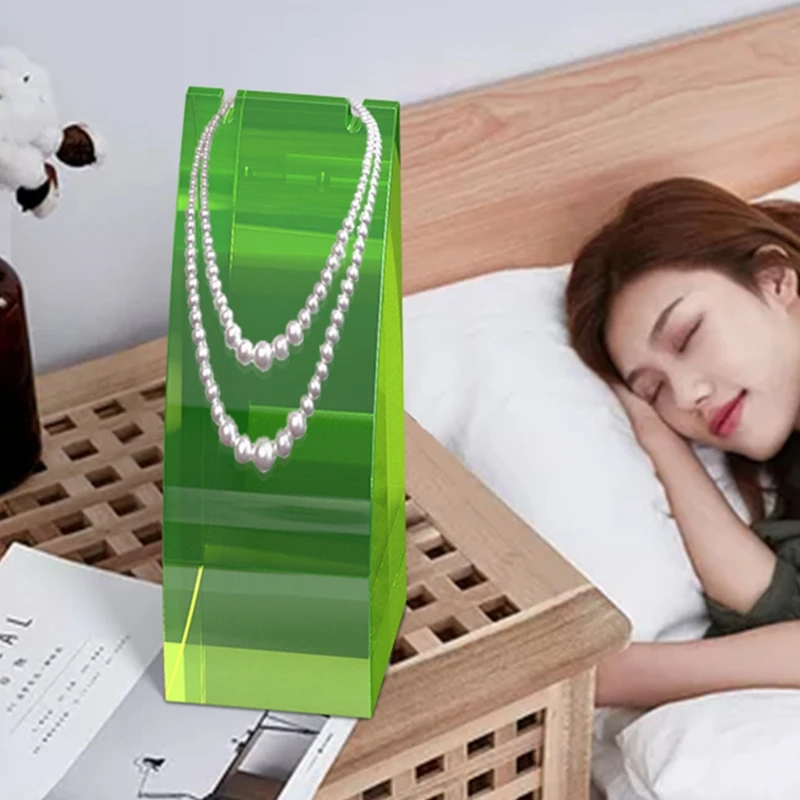 

69HB Necklace Display Stand Epoxy Resin Mold Jewelry Pendant Show Rack Silicone Mould