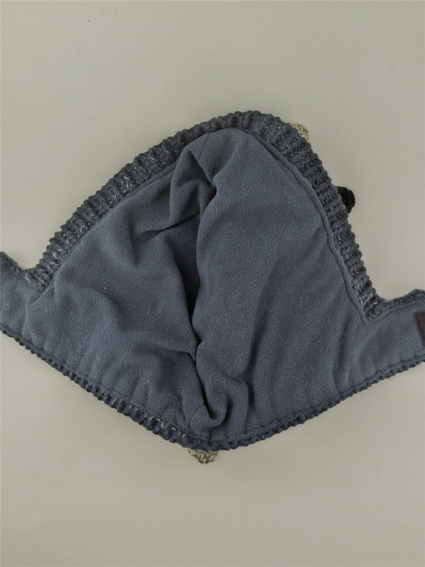 

Autumn / Winter 2021 Dinosaur Helmet Baby Baby Baby Boy / Girl Knitting Wool Hat Ear Protection Hat