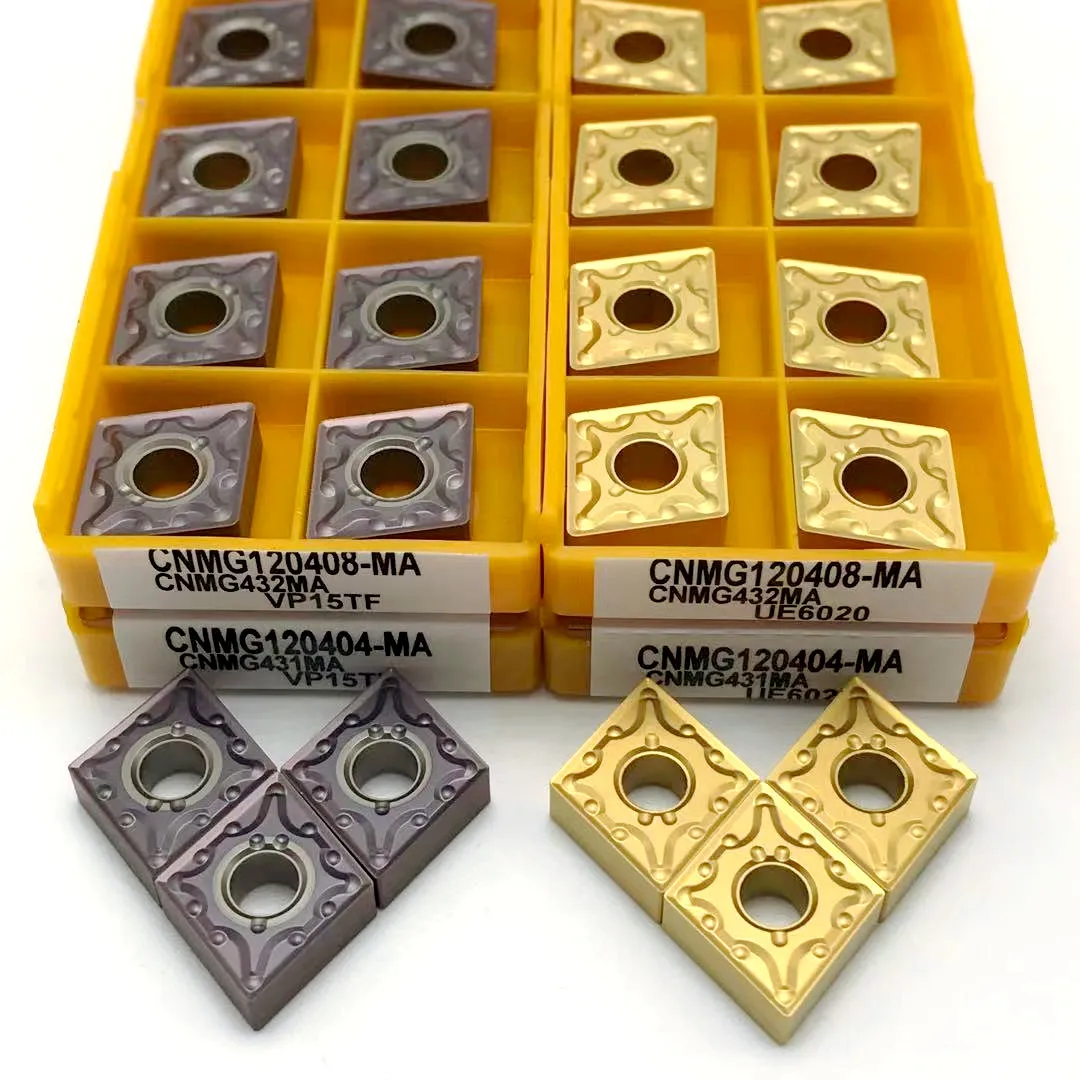 

CNMG120408 CNMG120404 MA UE6020 US735 VP15TF external turning tool carbide insert CNC turning insert high-quality milling cutter