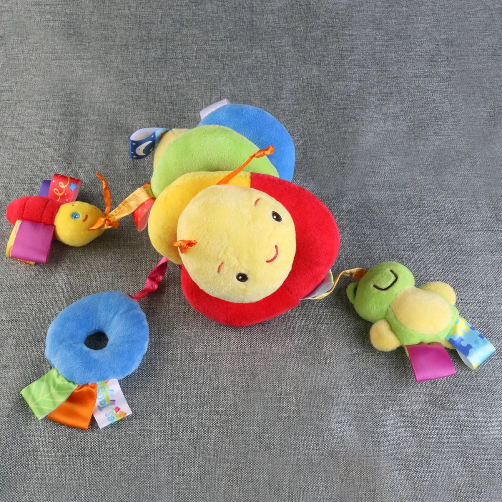 

NUOLUX Kid Baby Crib Cot Pram Hanging Rattles Spiral Stroller&Car Seat with Ringing Bell