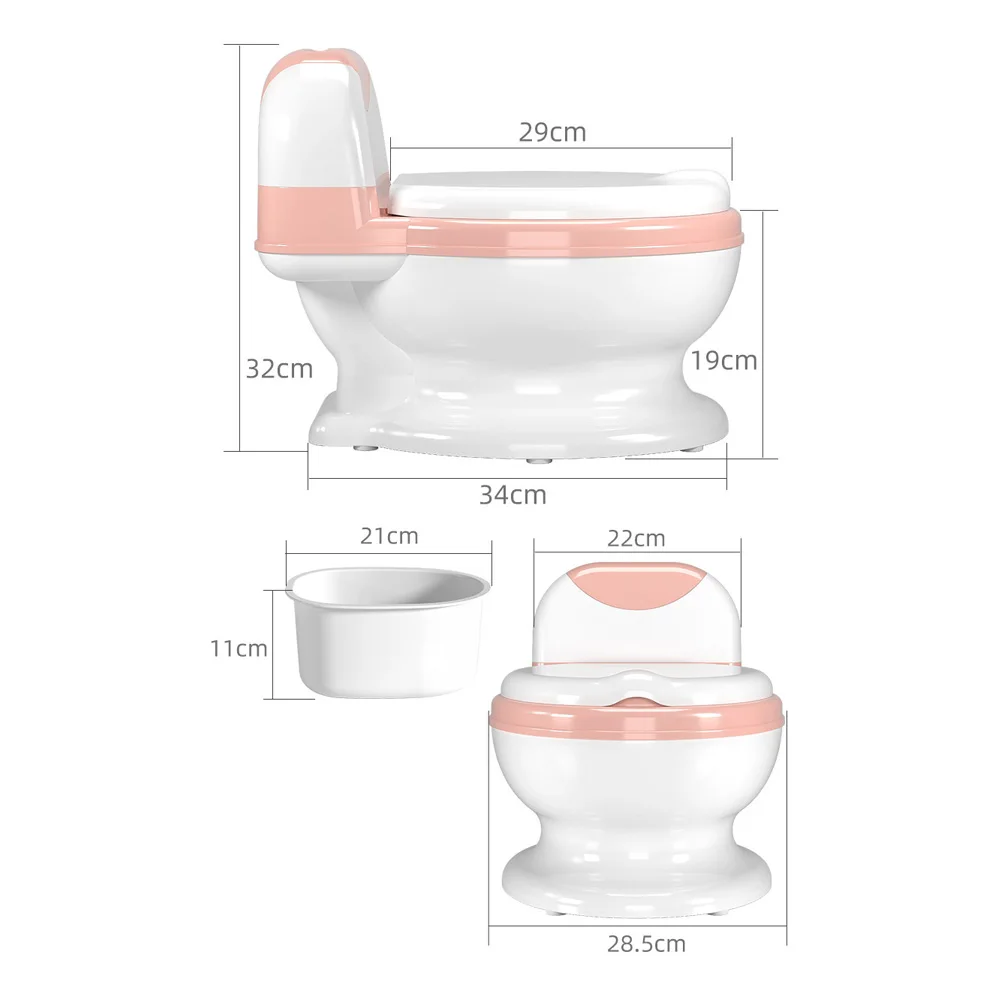 Детский горшок для обучения детское сиденье унитаза туалета дорожный мягкая