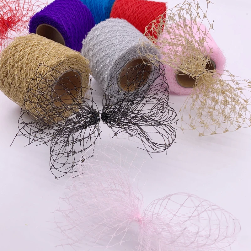 

22yards 60mm Gold Mesh Organza Stain Ribbon DIY Hair Accessories Crafts Gift Bouquet Wrapping Christmas Party Decor Supplies