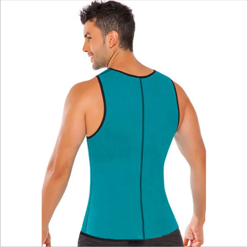 Мужской тренировочный жилет для похудения неопреновый формирователь тела