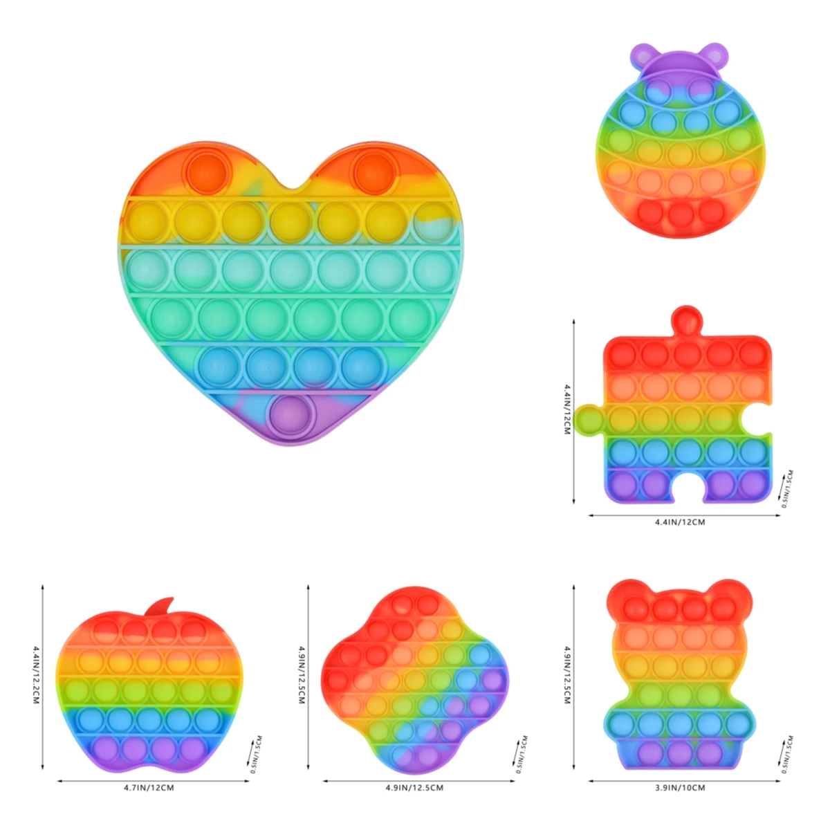 

Pop It Fidget Toys Reliever And Increase Focus Soft Anti-stress Toy Fidget Simple Dimple Toy Sensory Educational Toy Антистресс#