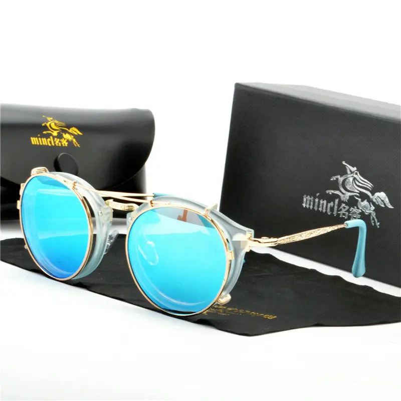 Мужские солнцезащитные очки с зеркальным зажимом FML|Женские очки| |