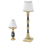 Современный мини напольный светильник, модель, белый светильник, покрытие, настольная лампа для 112 весы, кукольный домик, декор для гостиной, спальни