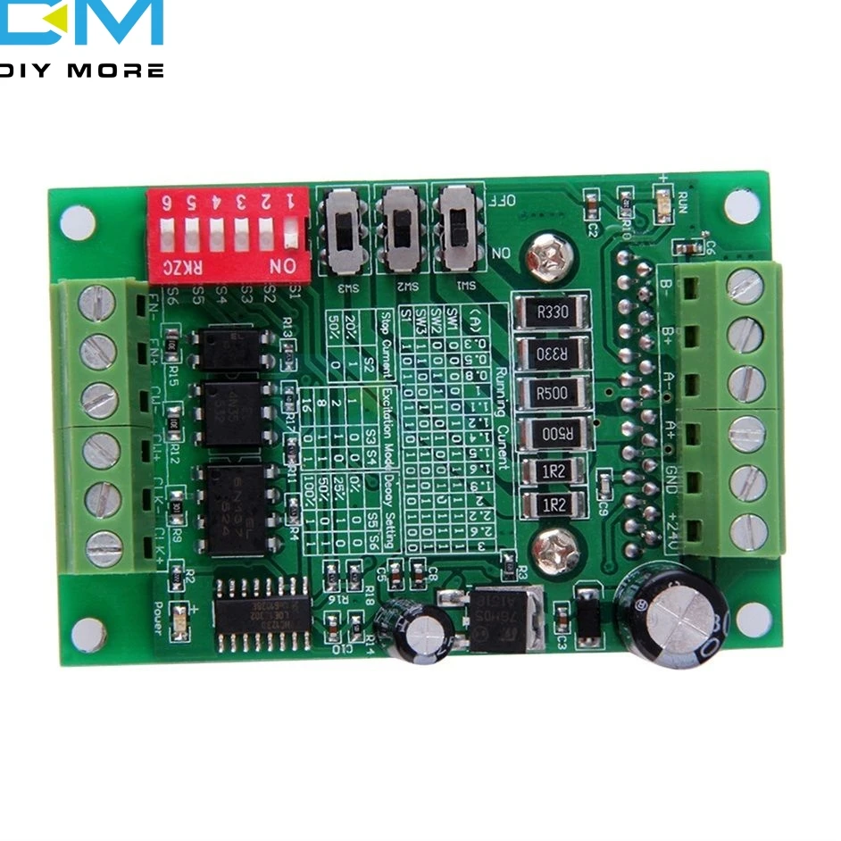 TB6560 3A Φ Drive CNC Модуль платы шагового двигателя с одиночной осью управления ler 10