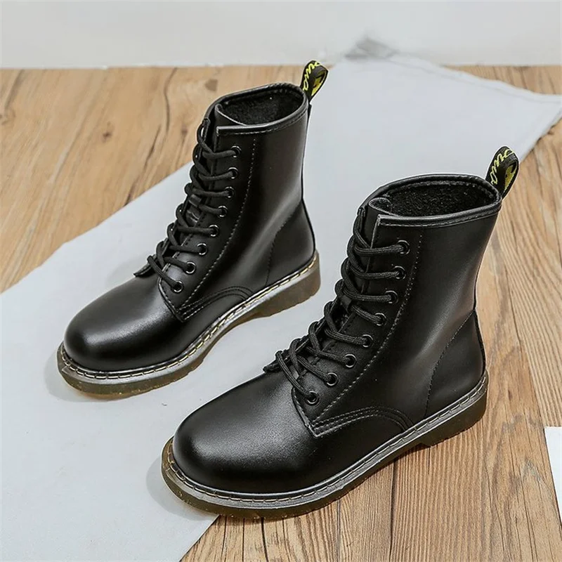 Ботинки-мартинсы для мужчин и женщин тонкие дышащие ботинки большие размеры