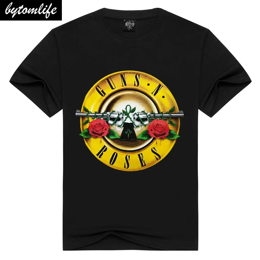 

Men/Women Guns N' Roses t shirt Fashion guns n roses Tshirts Summer Tops Tees T-shirt Men loose t-shirts Plus Size