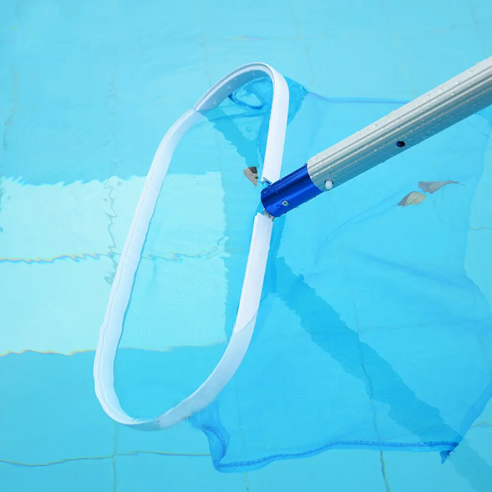 

Swimming Pool Cleaning Tools Skimmer Net Fine Mesh Aluminum Frame for Faster Cleaning Leaves