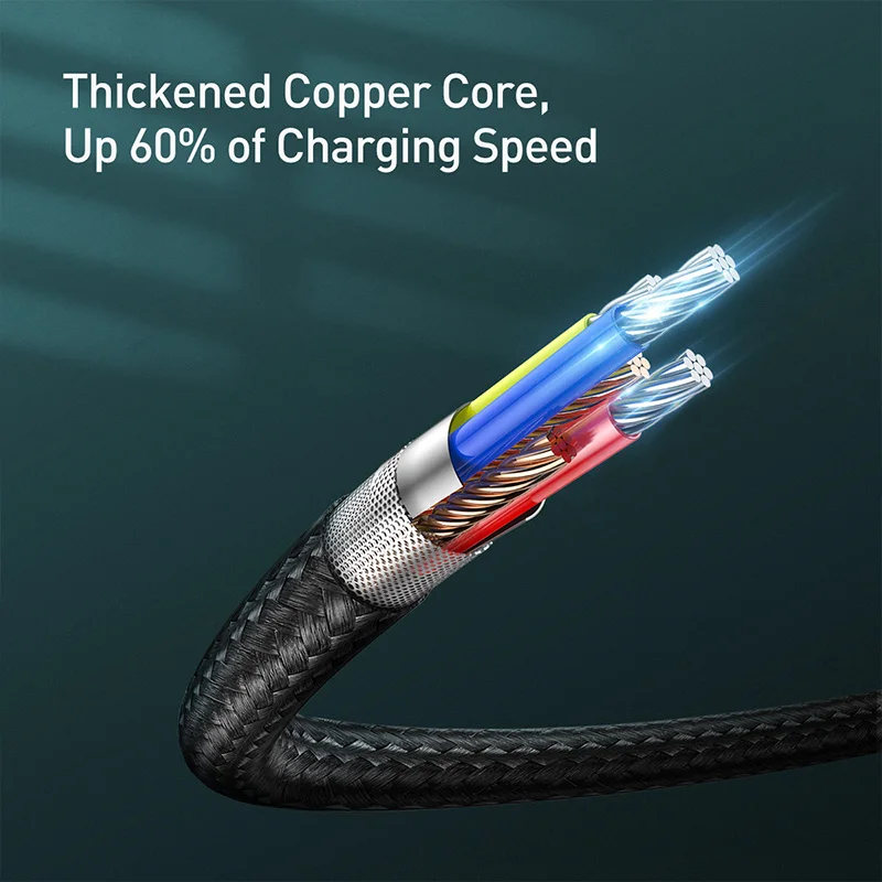 Baseus 18 Вт usb type C к usb-кабелю для iPhone XS Max XR X 8 Plus PD кабель для быстрой зарядки кабель для быстрой передачи данных кабель USB