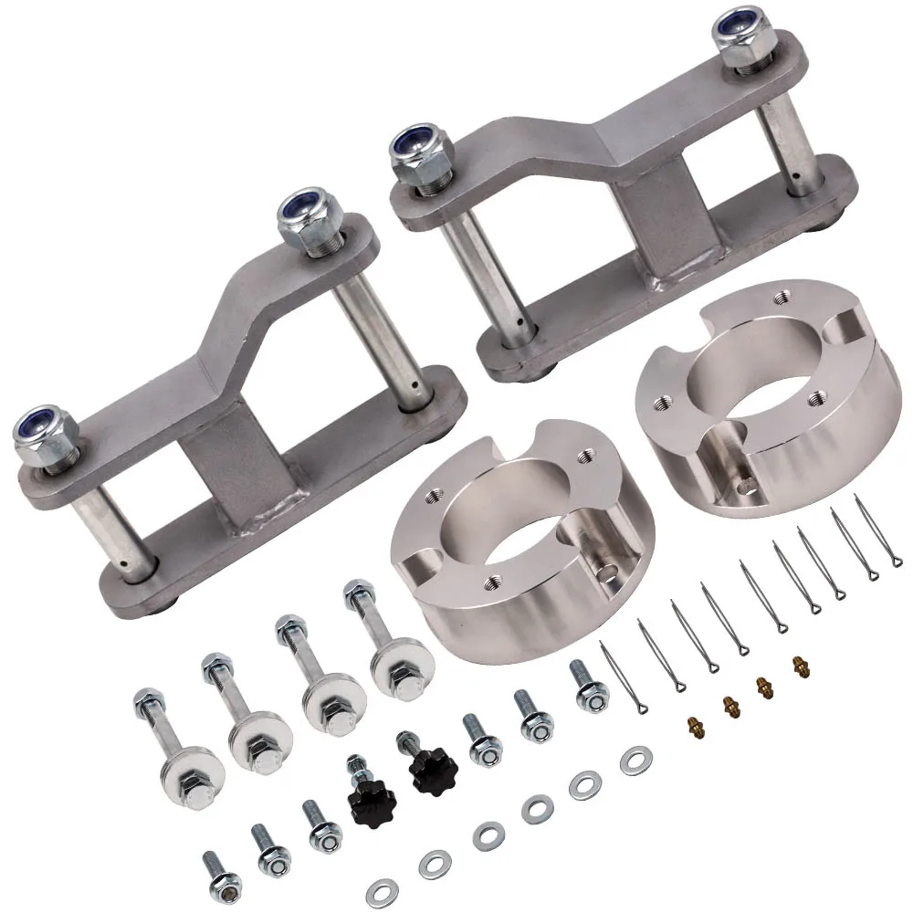 

Комплект передней подвески для Nissan Navara D40, распорки и скобы 05-15, 2 дюйма