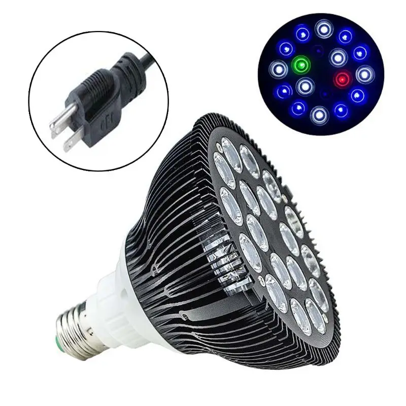 

Gooseneck Bracket 36W Aquarium LED Light Fish Bowl Lighting Pets Illumine Lamp