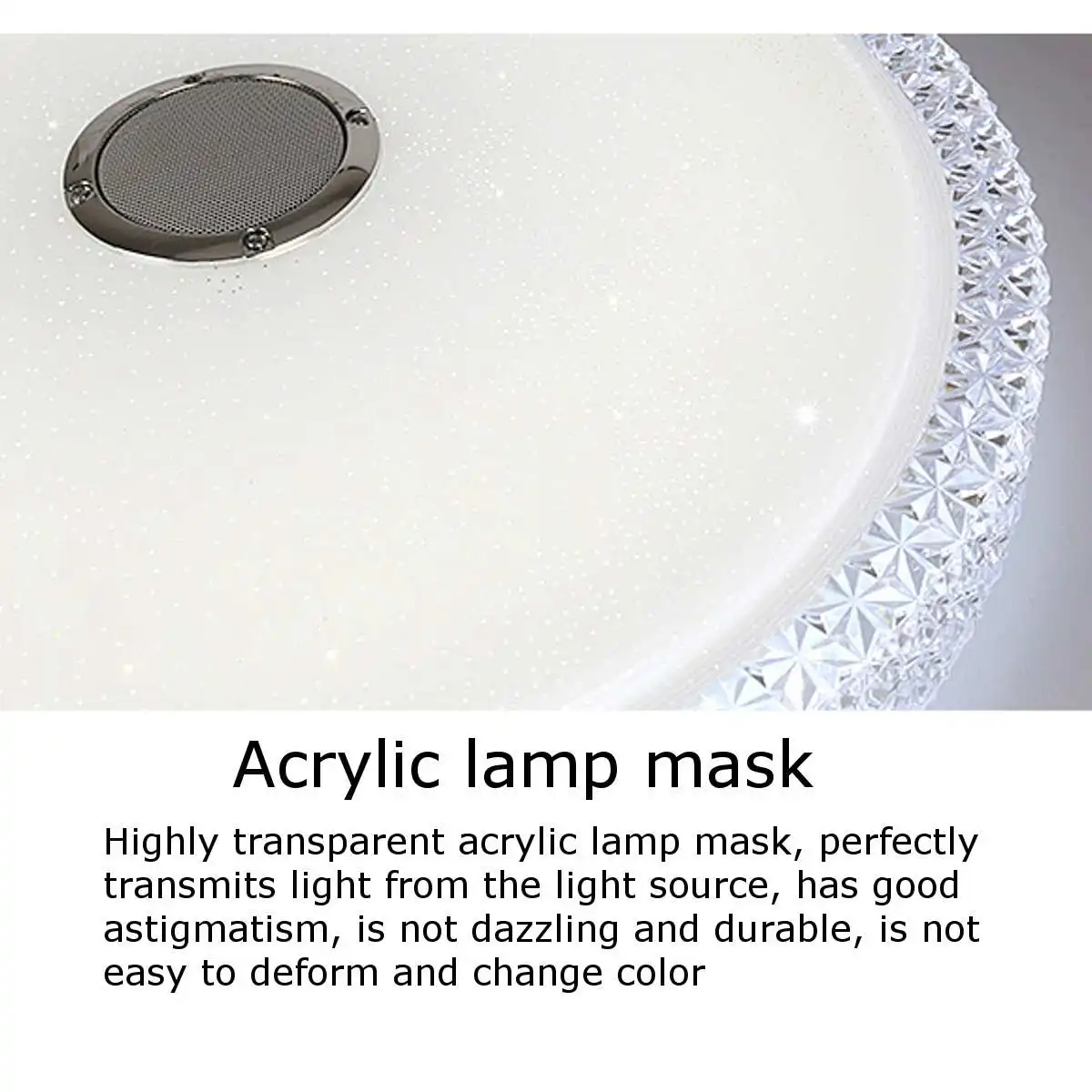 

NEW 110-240V 120 LEDs Ceiling Lights Home lighting APP bluetooth Music Light Bedroom Lamps Smart Ceiling Lamp+Remote Control