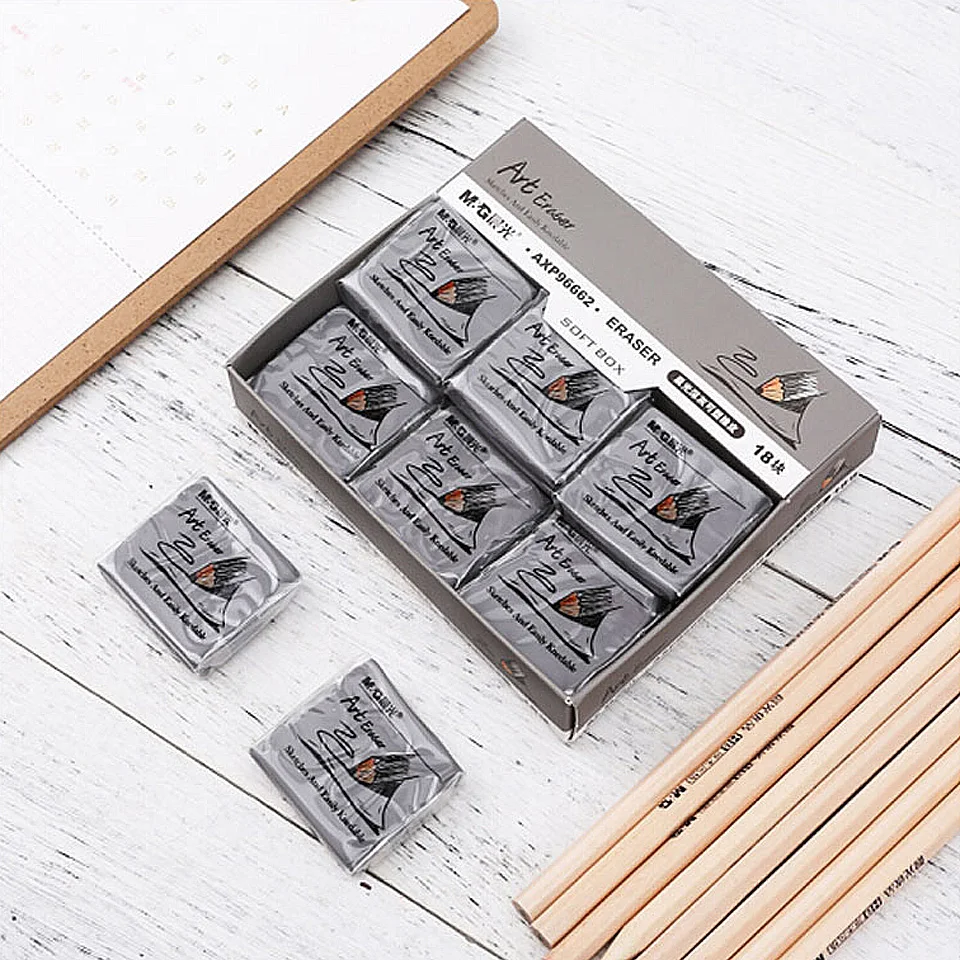 

4 Pcs/Lot Kneaded Eraser Art Erasers Drawing Pencil Rubber Pastel Art Sketch Pencil Soft erasers Office School Clean Supplies