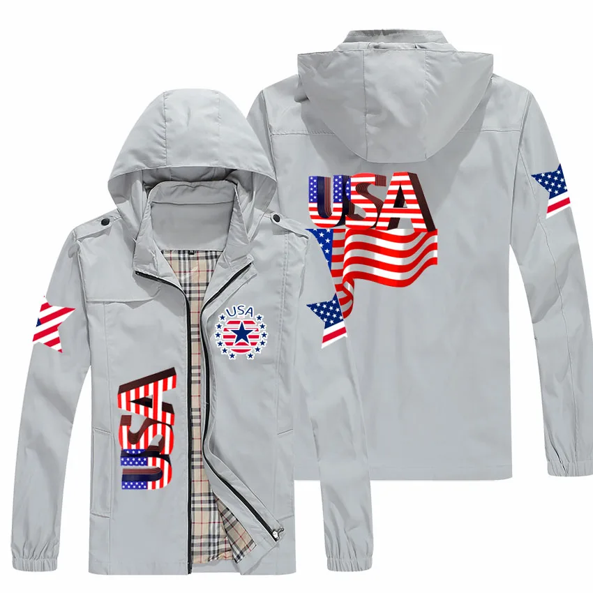 

2021 Spring Casual Fashion Loose Jacket Men's Jacket New Baseball Jacket Men's Jacket S-2xl Top Hooded Printed Logo US