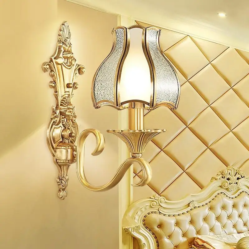Настенный светильник Kinkiety Deco настенный с аппликацией Wandlampen Tete De Lit Badkamer
