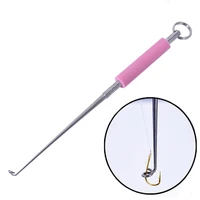 stainless steel safety extractor fishing hook detacher remover rapid decoupling device for fishing tools fishing tackle portable