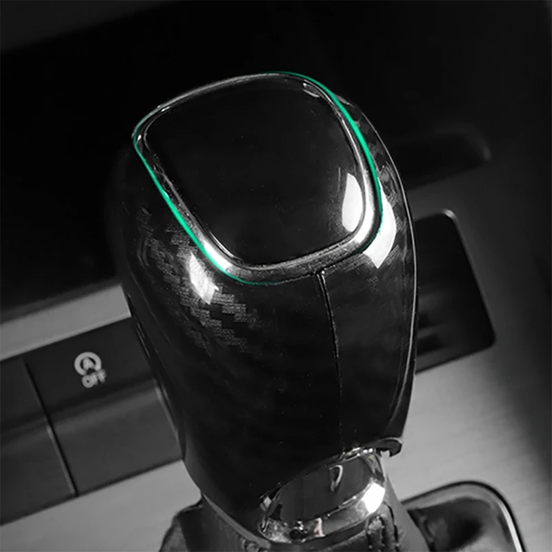 Чехол для рычага переключения передач из углеродного волокна салона Skoda Octavia A7