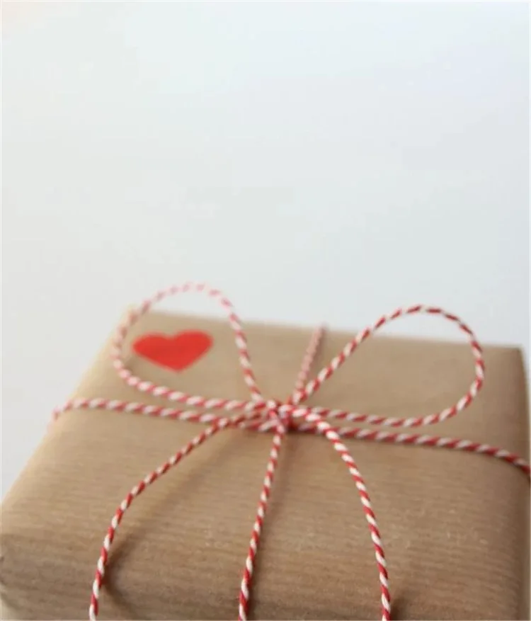 2 мм 2ply шпагат, веревка хлопковые шнуры веревочная лента для подарка ремесло baby shower Свадебные украшения mariage рождественские аксессуары для дома