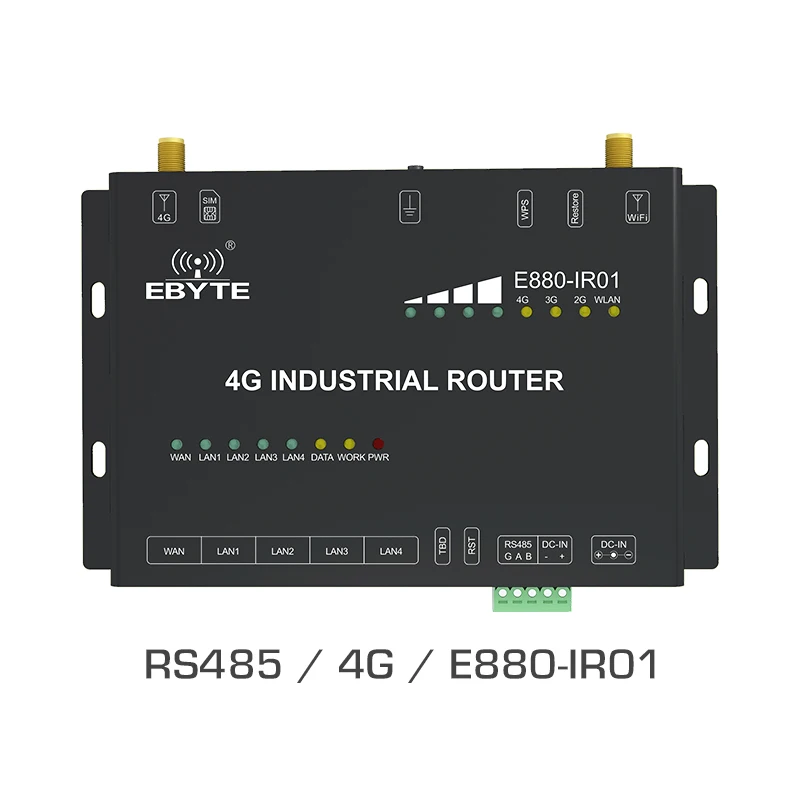 E880-IR01 AT 4G RS485 командная Настройка сети WPS Ethernet WLAN LAN APN VPN Modbus WIFI Промышленный