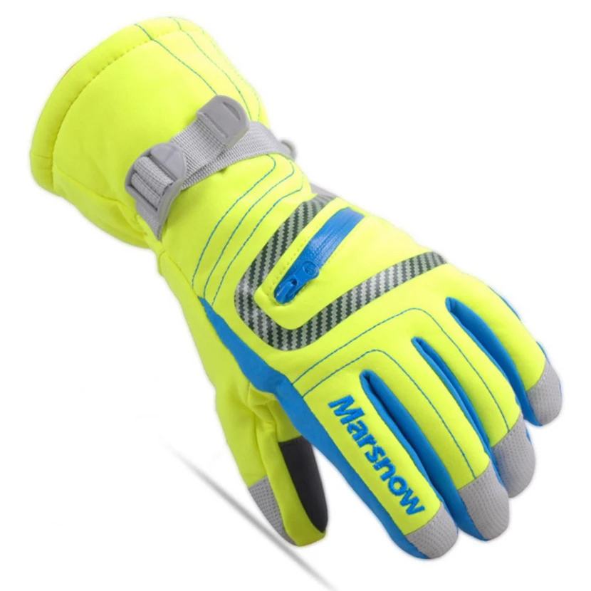 

Men Women Kids Ski Gloves Winter Warm Snowboarding Snow Mittens Waterproof Windproof Skiing Breathable S/M/L/Xl