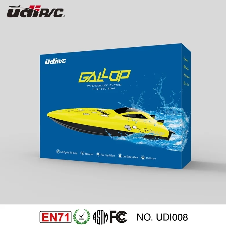 Двойная лодка Amiqi Udi008 с покрытием 2 4 ГГц 25 км/ч игрушечная дистанционным