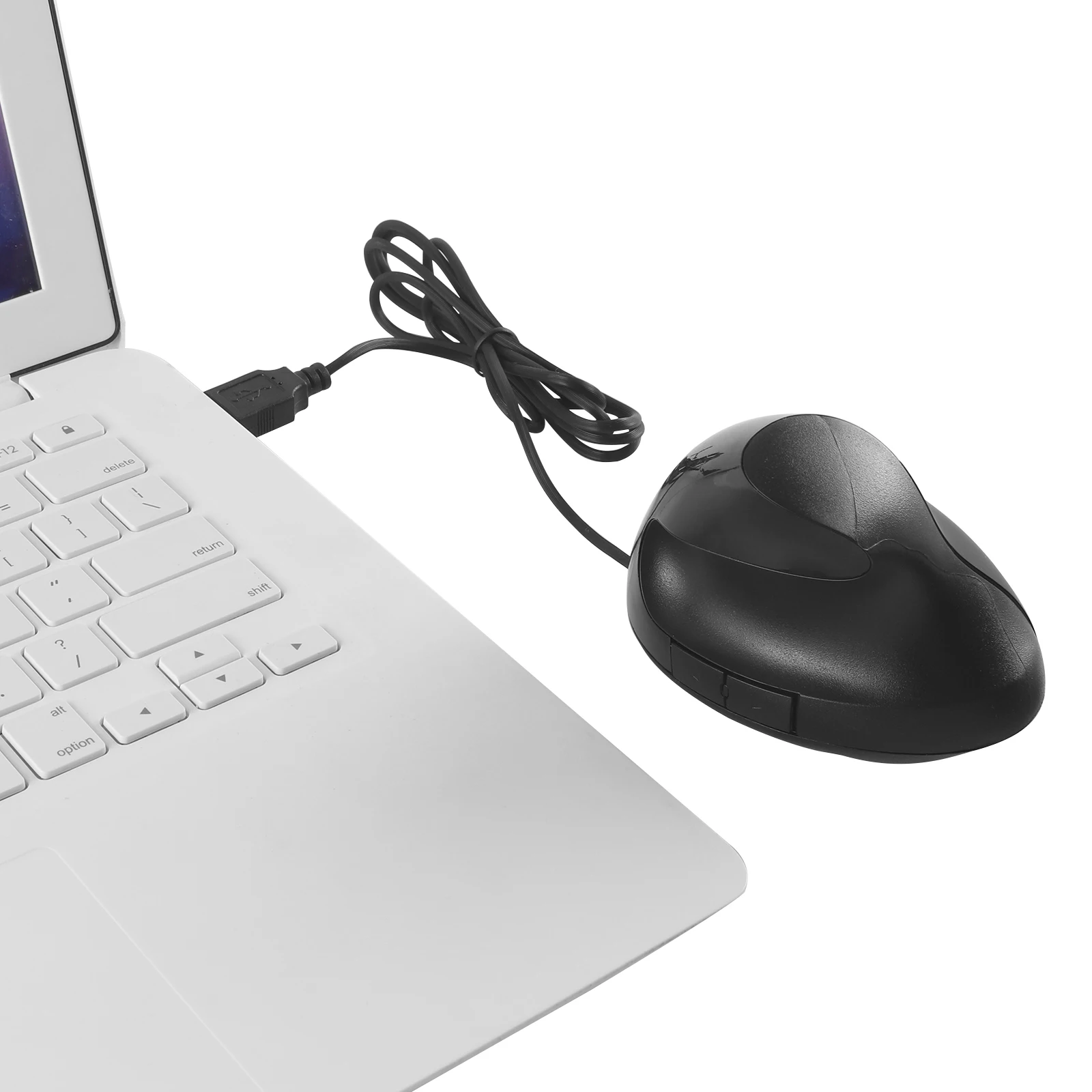 Проводная вертикальная оптическая игровая мышь эргономичная USB компьютерная
