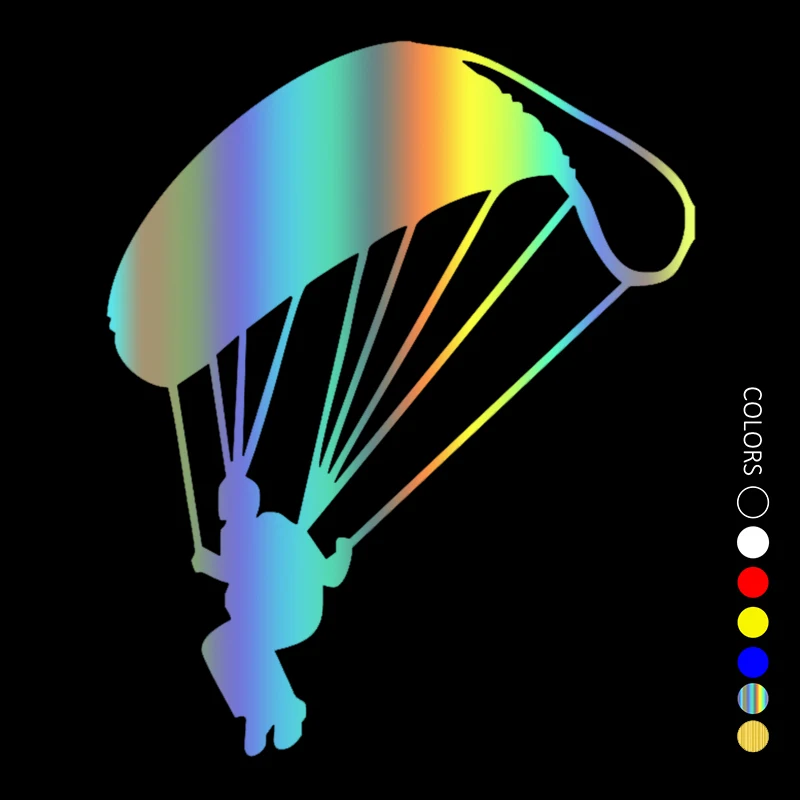 

CS31147# наклейки на авто Параплан водонепроницаемые наклейки на машину наклейка для авто автонаклейка стикер этикеты винила наклейки стайлинга автомобилей украшения на бампере автомобиля заднее стекло