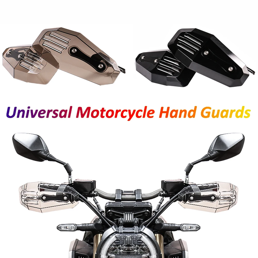 

Universal Motorcycle Handlebar Handguard Retro Motorbike Custom Steering Wheel PC Hand Guards for Honda Yamaha Kawasaki Suzuki