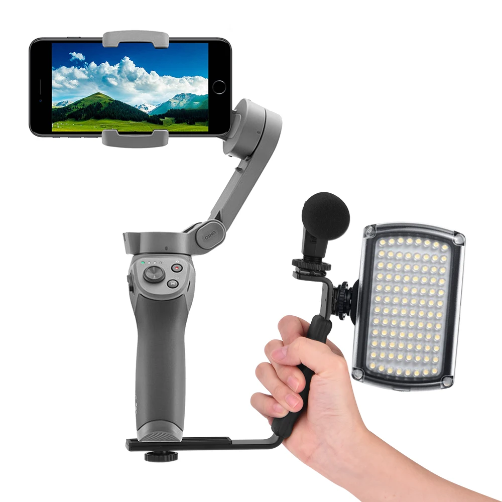 Светильник для видеоссветодиодный емки DJI OSMO Mobile 2 3 Zhiyun Smooth 4 Feiyu Moza стабилизатор