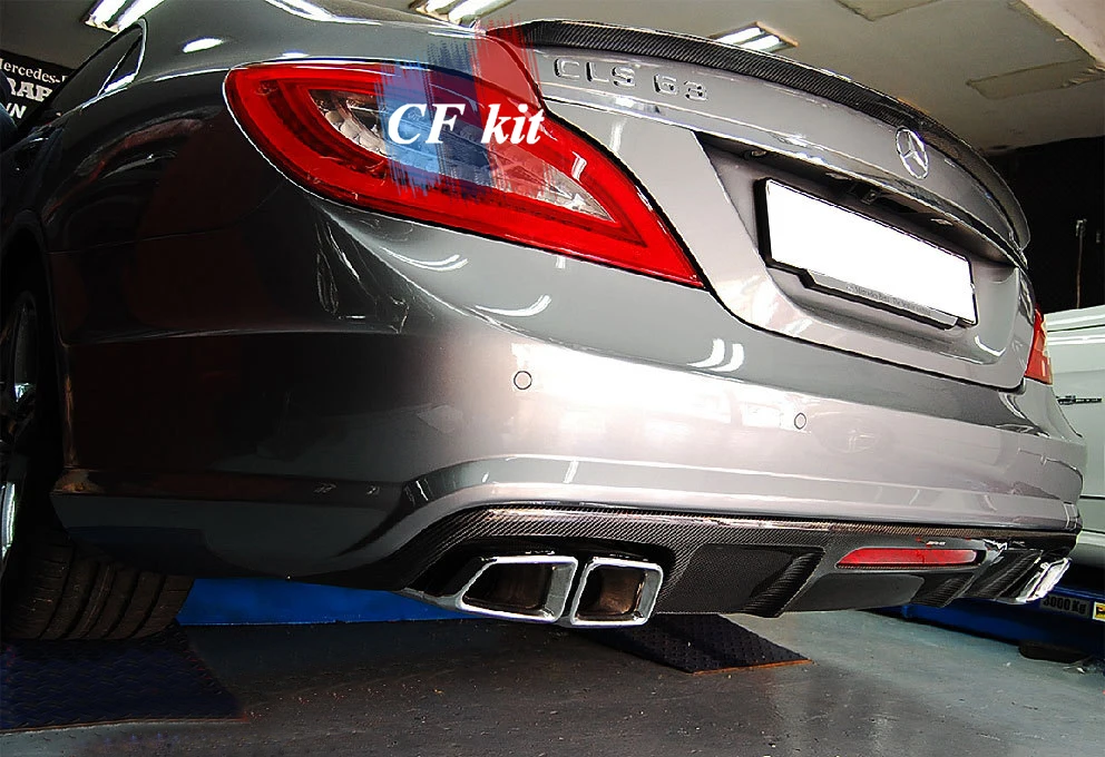 CF Kit Carbon Fiber Spoiler Wing For Mercedes Benz W218 CLS Rear Trunk Car Styling | Автомобили и мотоциклы