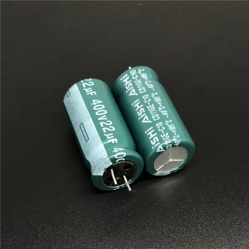 50 шт. 22 мкФ 400 В Aishi CD11GE серия 12 5x25 мм долгий срок службы 400V22uF алюминиевый