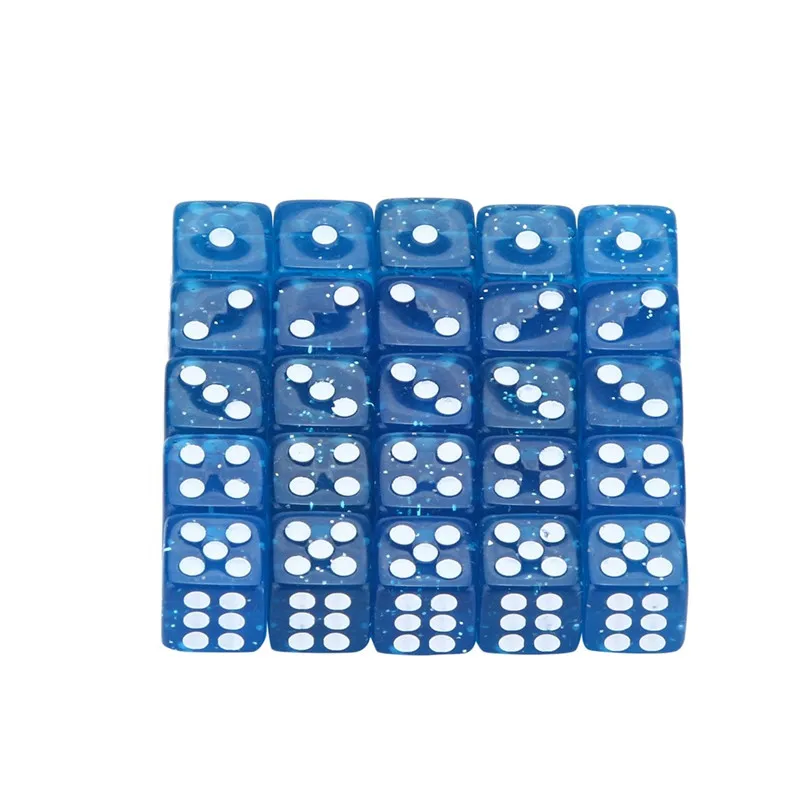 25 шт. dados poliedricos dice набор dnd с 6 гранями вечерние развлекательная игра polyhedron D30 многогранные акриловые кости 30A20