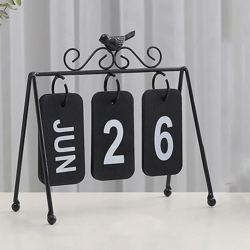 Украшения флип календарь аксессуар дисплей в скандинавском стиле маленькая