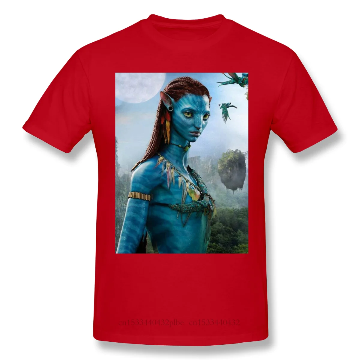 Neytiri/черная футболка с изображением Аватара Кэмерона Джека Салли Sci-Fi экшн-фильм