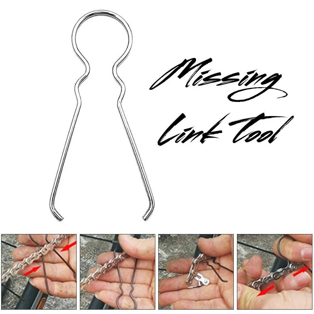 

Bike Chain Repair Tool Missing Link Pliers 2-in-1 Install/Remove Chain Repair Kit