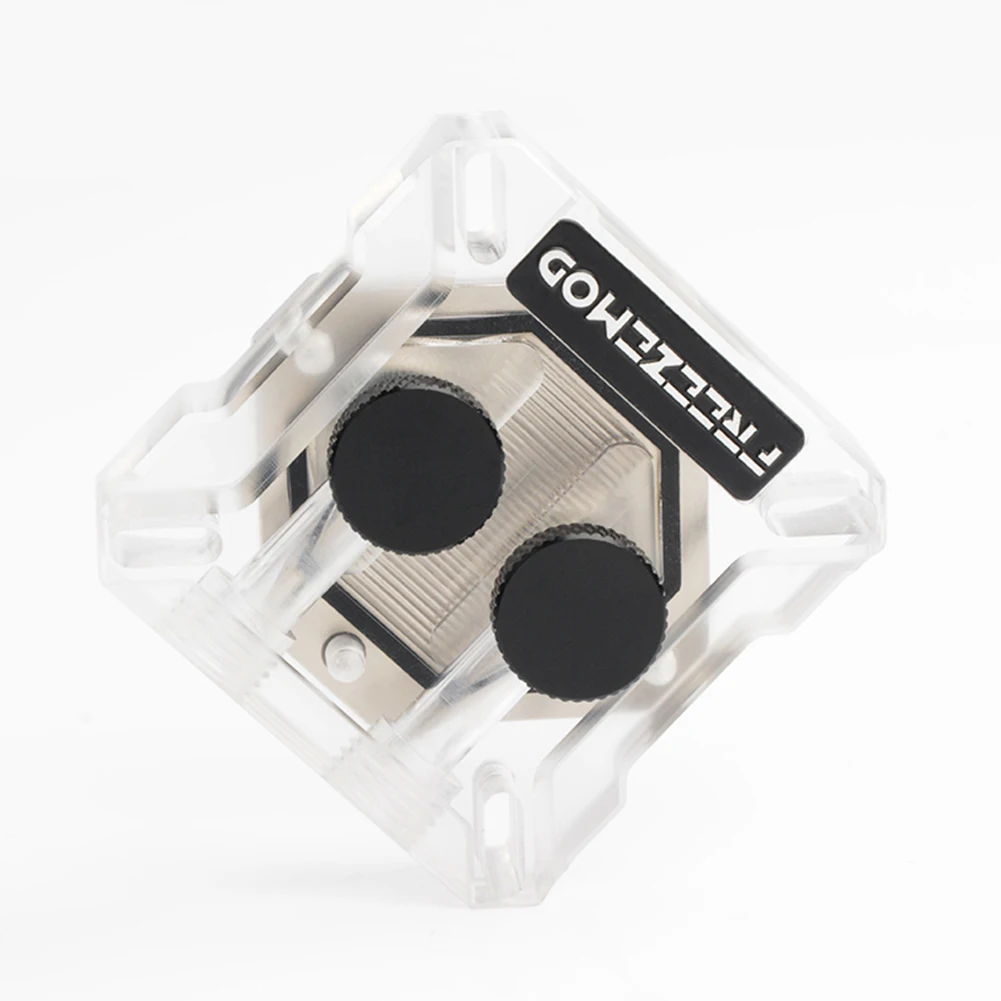 

FREEZEMOD G1/4 медный блок водяного охлаждения для ПК Компьютерная графическая карта GPU водяной охладитель для шага отверстия 43-52 мм/53-62 мм