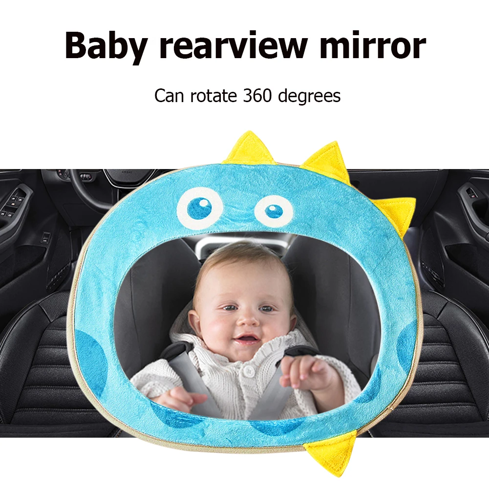 Espejo retrovisor de seguridad para coche, espejo para asiento trasero de beb&eacute;, cuidado infantil, miroir, voiture, b&eacute;b&eacute;-2