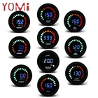 Цифровой вольтметр YOMI, вольтметр с 20 светодисветодиодный, давление на квадратный дюйм, 2 дюйма, 52 мм, для измерения температуры и температуры масла, соотношение воздуха и топлива, EGT