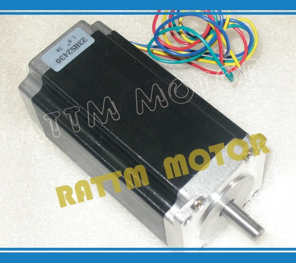 Шаговый двигатель с ЧПУ Nema23 425 oz-in 112mm 3.0A и драйвер 40V 128 microstep 2.5A ток | Обустройство
