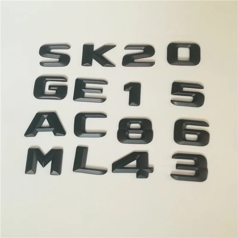 Для Mercedes Benz AMG C CLK CLS Class C43 C55 CL55 CLK55 CLS63 багажник Задняя эмблема значок