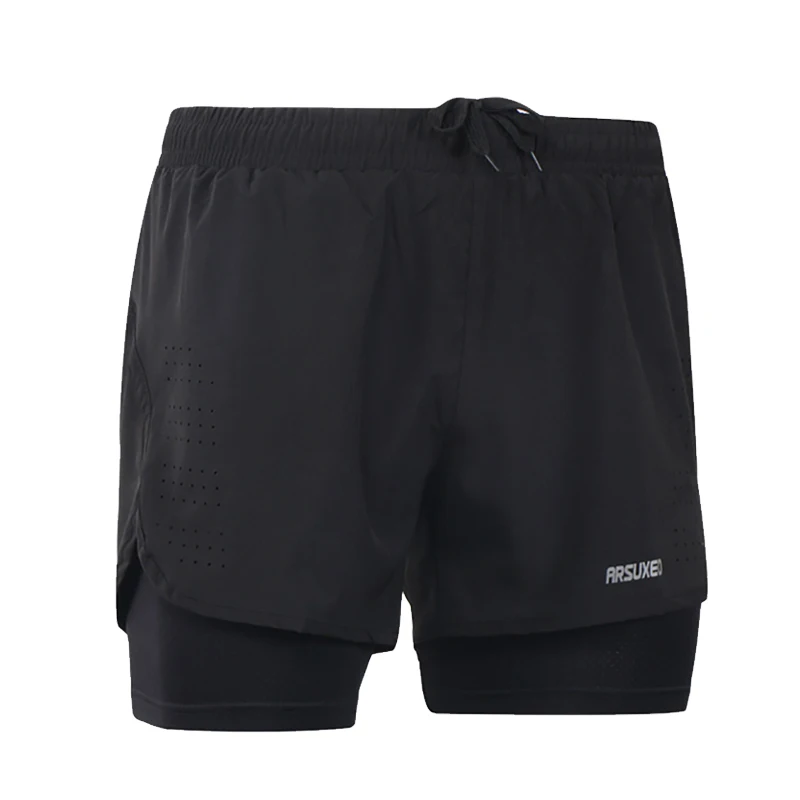 Быстросохнущие мужские спортивные шорты для бега 3 дюйма тренировочные активных