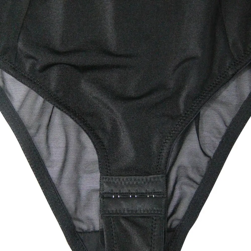 Сексуальное женское однотонное корректирующее боди модное большого размера