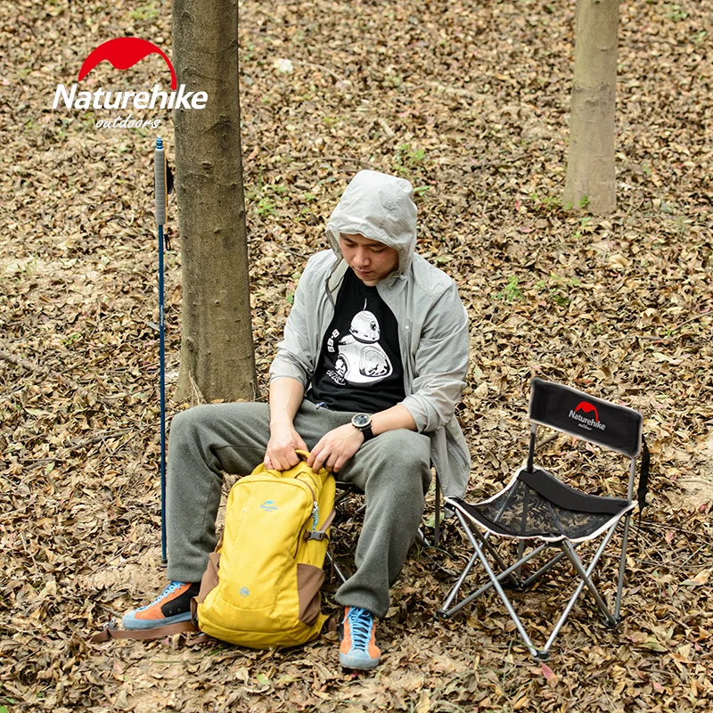Naturehike, портативный складной стул для рыбалки, стул для кемпинга, стул для рыбалки, стул для пикника, барбекю, Пляжное Кресло