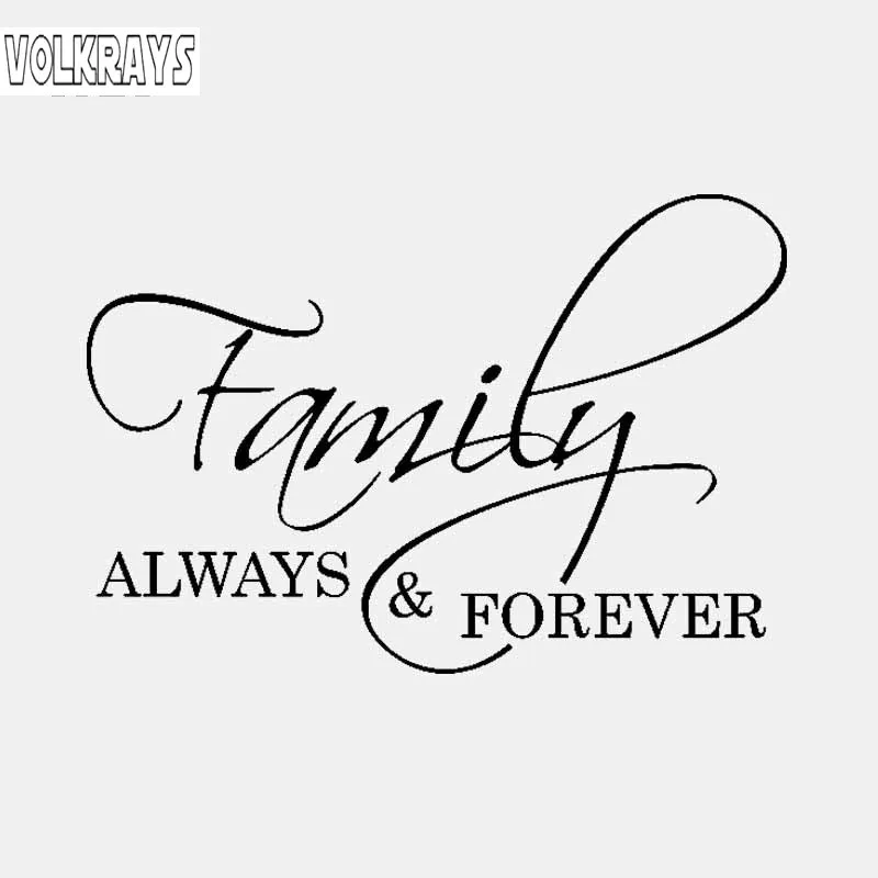 Автомобильные наклейки Volkrays Креативные аксессуары для всей семьи всегда и